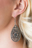 Paparazzi "Santa Rosa Shimmer" Silver Earrings Paparazzi Jewelry