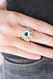 Paparazzi "Pardon My Sparkle" White Ring Paparazzi Jewelry