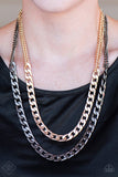 Paparazzi "Hit 'Em Up" FASHION FIX Multi Necklace & Earring Set Paparazzi Jewelry