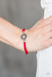 Paparazzi "Put A Spin On It" Red Bracelet Paparazzi Jewelry