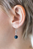 Paparazzi "I Stil-etto Believe!" Blue Necklace & Earring Set Paparazzi Jewelry