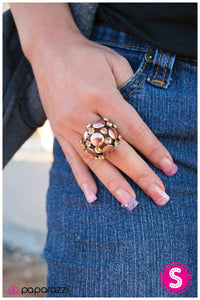 Paparazzi "On the Spot - Copper" ring Paparazzi Jewelry
