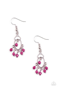 Paparazzi "Midnight Banquet" Pink Earrings Paparazzi Jewelry