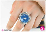 Paparazzi "The Eye of the Storm - Blue" ring Paparazzi Jewelry