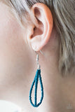 Paparazzi "Brazilian Brilliance" Blue 226XX Necklace & Earring Set Paparazzi Jewelry