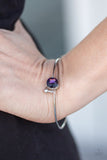 Paparazzi "Beginners Luxe" Purple Bracelet Paparazzi Jewelry