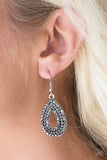 Paparazzi "Make a Glam Out of You" Silver Earrings Paparazzi Jewelry