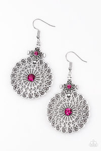 Paparazzi "That Wheel Do" Pink Earrings Paparazzi Jewelry