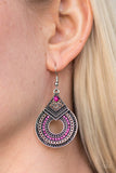 Paparazzi "My Favorite Color is Glitter" Pink Earrings Paparazzi Jewelry