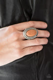 Paparazzi "Country Girl Chic" Brown Ring Paparazzi Jewelry