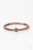 Paparazzi "CACHE Or Card?" Copper Bracelet Paparazzi Jewelry