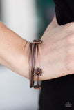 Paparazzi "Demure Decor" Copper Bracelet Paparazzi Jewelry