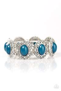 Paparazzi "Ventura Vogue" Blue Bracelet Paparazzi Jewelry