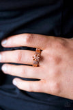 Paparazzi "Autumn Gardens" Copper Ring Paparazzi Jewelry