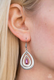 Paparazzi "Tranquil Teardrops" Purple Earrings Paparazzi Jewelry