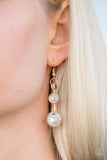 Paparazzi "The Spark-est Hour" Gold Earrings Paparazzi Jewelry