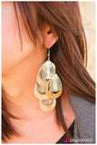Paparazzi "Glitterazzi" Brass Earrings Paparazzi Jewelry