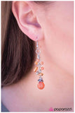 Paparazzi "Swing Low" Orange Earrings Paparazzi Jewelry