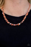 Paparazzi VINTAGE VAULT "Year To Shimmer" Copper Necklace & Earring Set Paparazzi Jewelry