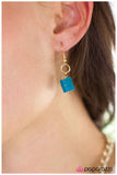 Paparazzi "Splash of Sophistication" Blue Necklace & Earring Set Paparazzi Jewelry