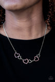 Paparazzi "A LUST-Have" Pink Necklace & Earring Set Paparazzi Jewelry