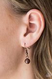 Paparazzi "Beaded Beauty" Copper Necklace & Earring Set Paparazzi Jewelry