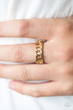 Paparazzi "Love Is CHAIN" Gold Ring Paparazzi Jewelry