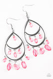 Paparazzi "Sparkling Soiree" Pink Earrings Paparazzi Jewelry