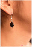 Paparazzi "Eat Your Heart Out" Black Necklace & Earring Set Paparazzi Jewelry