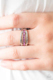 Paparazzi VINTAGE VAULT "Desperately CHIC-ing Attention" Pink Ring Paparazzi Jewelry