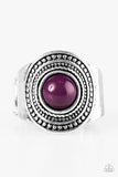 Paparazzi "Target Trance" Purple Ring Paparazzi Jewelry