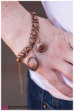 Paparazzi "Keep Me In Suspense" Copper Bracelet Paparazzi Jewelry