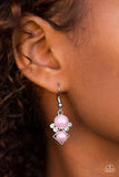 Paparazzi "Mrs. Gatsby" Pink Earrings Paparazzi Jewelry