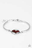 Paparazzi "HEART Knock Life" Red Bracelet Paparazzi Jewelry