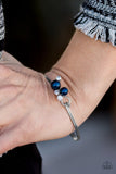 Paparazzi "Money Mindset" Blue Bracelet Paparazzi Jewelry