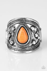 Paparazzi "Sonoran Sands" Orange  Ring Paparazzi Jewelry