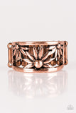 Paparazzi "Let A Thousand WILDFLOWERS Bloom" Copper Ring Paparazzi Jewelry