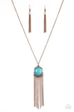 Paparazzi "Desert Skies" Copper Necklace & Earring Set Paparazzi Jewelry