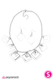 Paparazzi "Tipping Point - Silver" necklace Paparazzi Jewelry