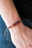 Paparazzi "Knot By A Long Shot" Red & Black Cord Urban Bracelet Unisex Paparazzi Jewelry