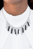 Paparazzi "Metro Jungle" Black Necklace & Earring Set Paparazzi Jewelry