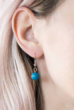Paparazzi "Newport Native" Blue Necklace & Earring Set Paparazzi Jewelry