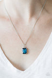 Paparazzi "Just My LUXE!" Blue Necklace & Earring Set Paparazzi Jewelry
