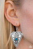 Paparazzi "Aim True" Blue Earrings Paparazzi Jewelry
