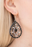 Paparazzi "Galaxy Glow" Black Earrings Paparazzi Jewelry