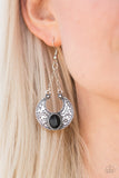 Paparazzi "Anasazi Sands" Black Earrings Paparazzi Jewelry