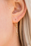 Paparazzi "Modern Day Princess" Gold Necklace & Earring Set Paparazzi Jewelry