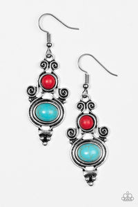 Paparazzi "Hope For The WEST" Multi Earrings Paparazzi Jewelry