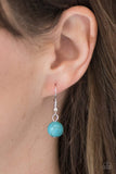 Paparazzi "Amazon Amateur" Blue Necklace & Earring Set Paparazzi Jewelry