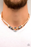 Paparazzi "Make Yourself At Rome" Brown Urban Necklace Unisex Paparazzi Jewelry
